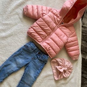 Baby Girl 🌸🎀 Puffer Jacket